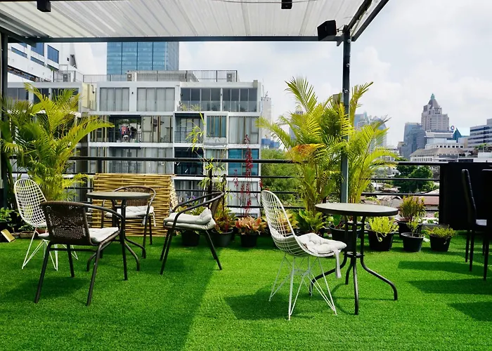 Silom Soi 3 Hash Hip And Funky With Rooftop View Apartamento Banguecoque